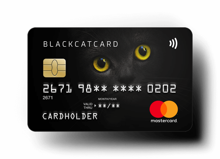 BlackCatCard - Prepaid Card