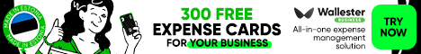 Wallester Business – 300 free corporate cards